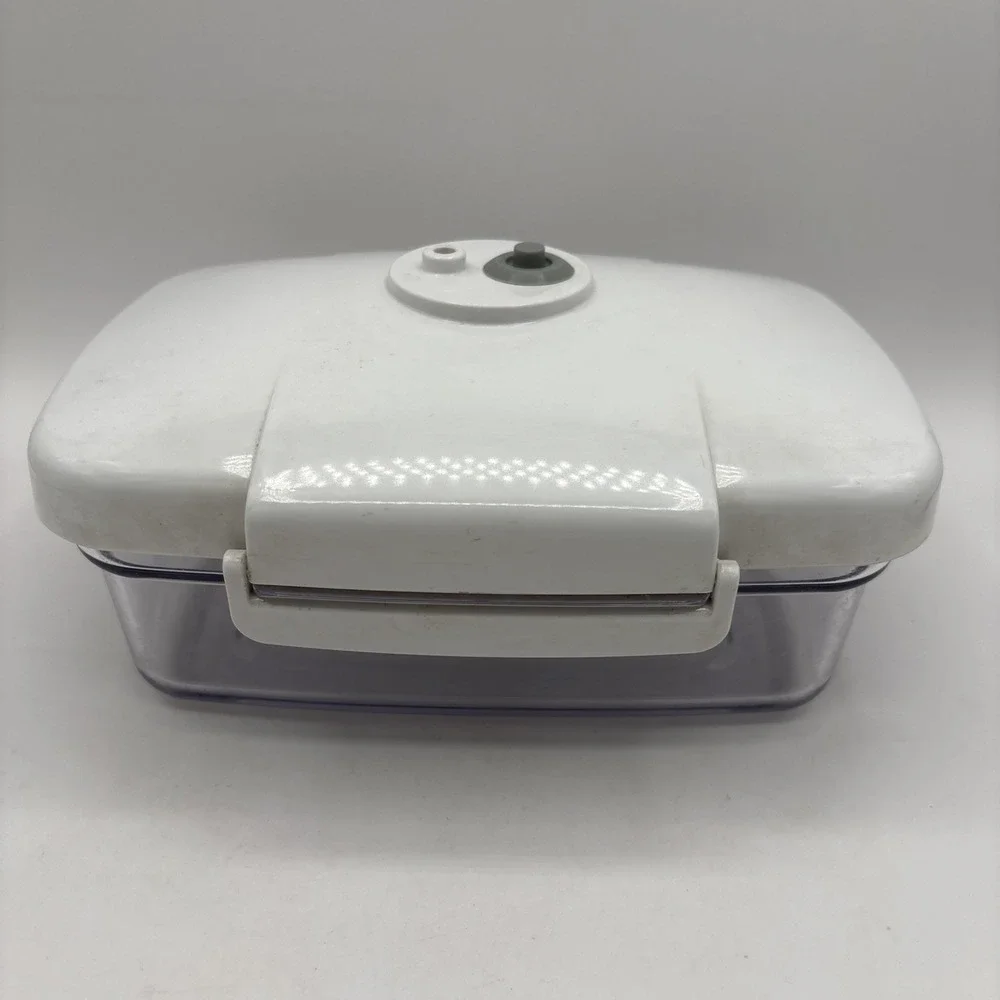 Food Saver Quick Marinator‎ 1 Qt Vacuum Seal Container Storage EUC